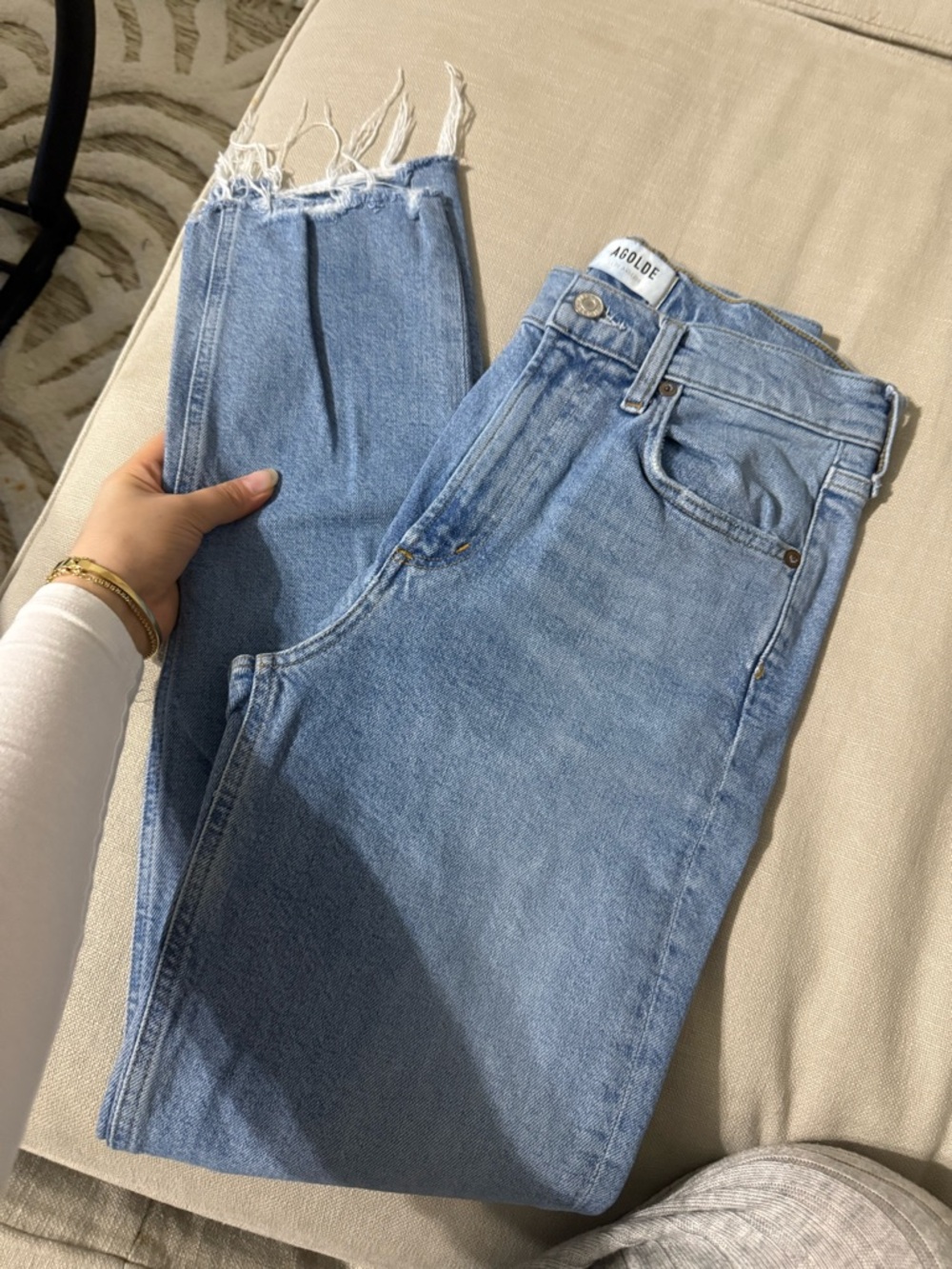 AGOLDE Light Blue merrel jeans
